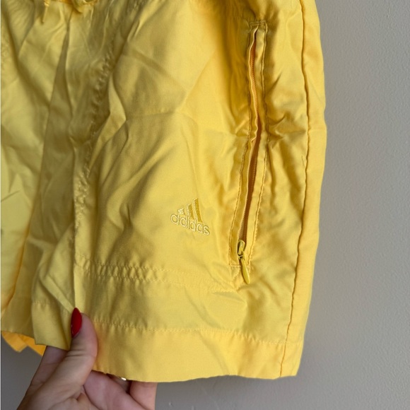 Adidas Butter Yellow Women's Athletic Shorts size L - Picture 2 of 5